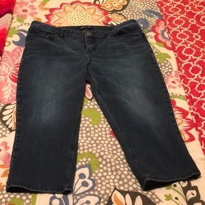 Size 16w Lane Bryant Seven Jean- Skinny Crop!